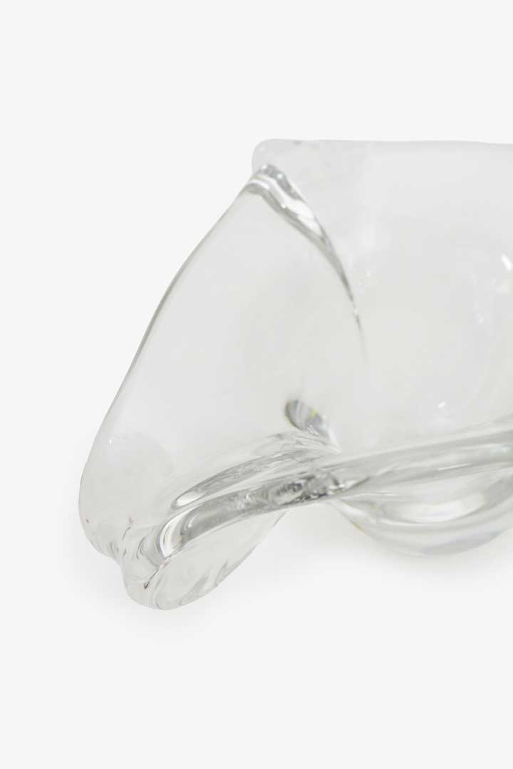 Sommerso glazen schaal van Antonio Bon voor Val Saint Lambert