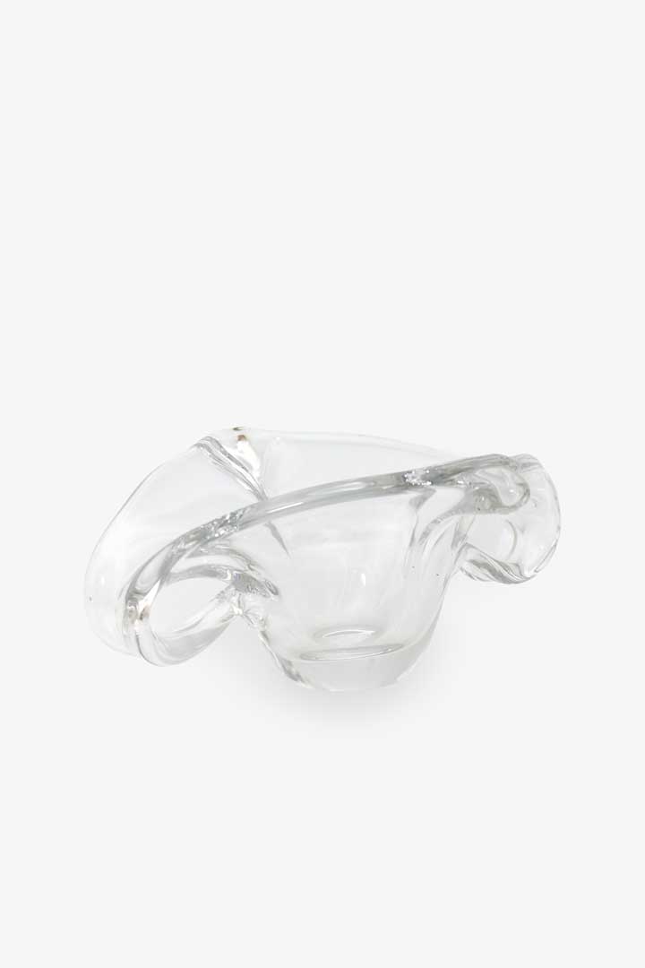 Sommerso glazen schaal van Antonio Bon voor Val Saint Lambert