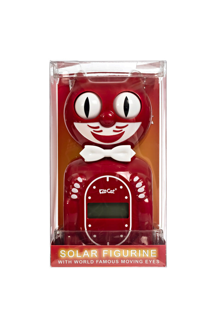 Solar Kit-Cat digitale alarmklok Space Cherry