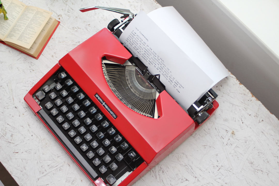 Remington Idool 80s typemachine