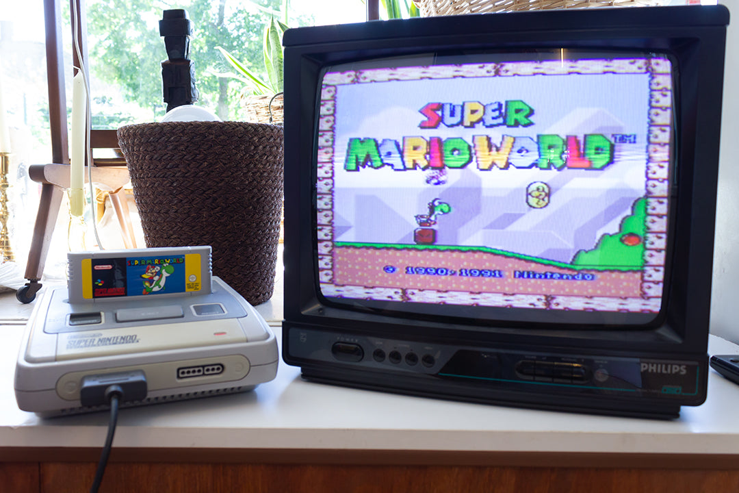 Super Nintendo vintage SNES