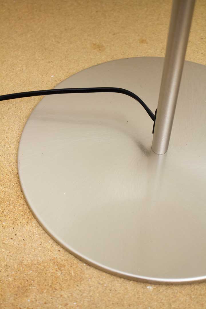 Tafellamp Leucos met Murano glas kap
