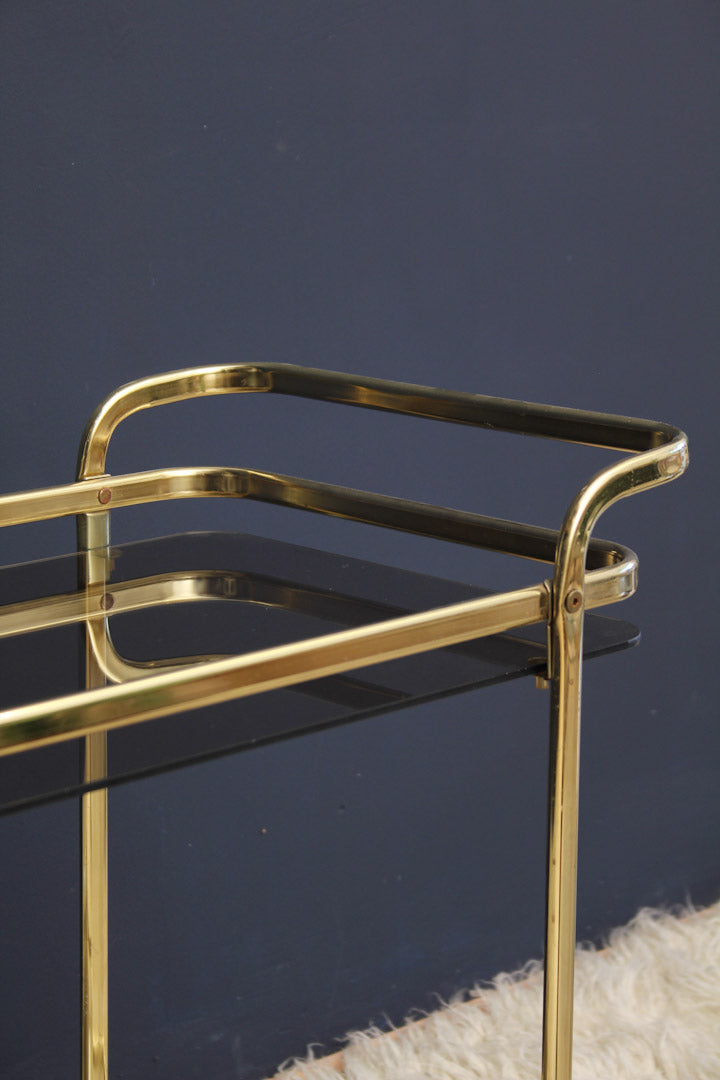 Trolley goud bar cart theewagen