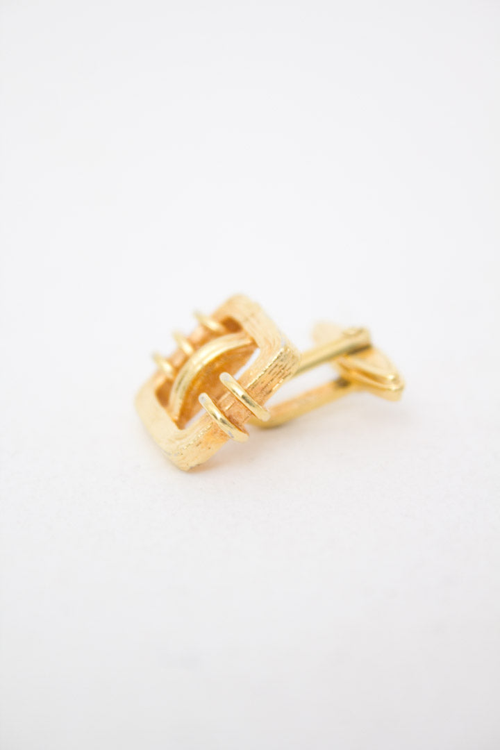 Vergulde vintage Nina Ricci manchetknopen