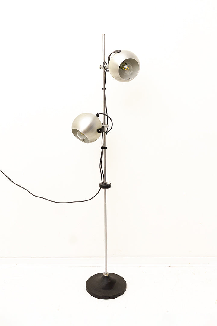 Vintage Anvia Almelo bollen vloerlamp