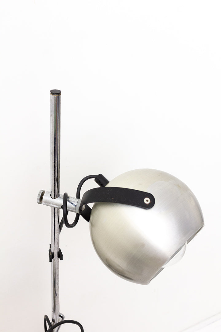Vintage Anvia Almelo bollen vloerlamp