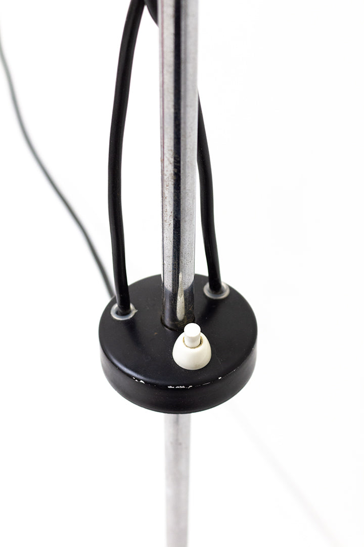 Vintage Anvia Almelo bollen vloerlamp