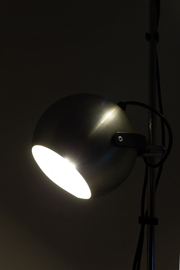 Vintage Anvia Almelo bollen vloerlamp