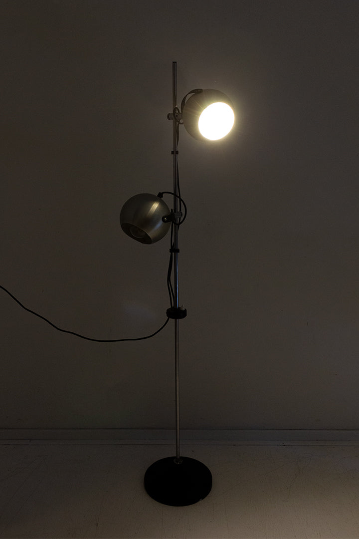 Vintage Anvia Almelo bollen vloerlamp