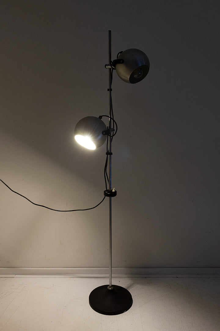 Vintage Anvia Almelo bollen vloerlamp