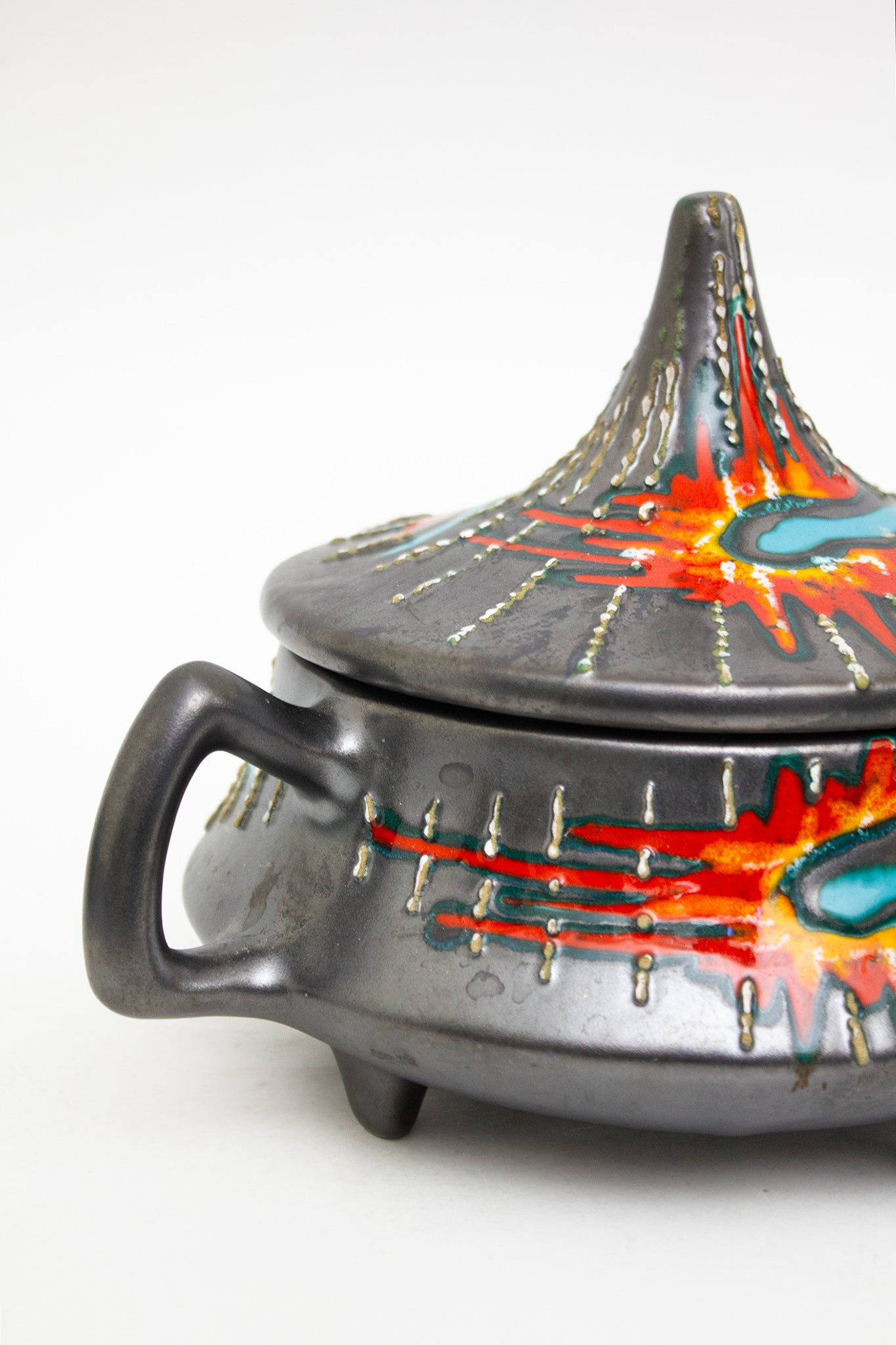 Vintage Bertoncello Ceramiche d'Arte snoeppot