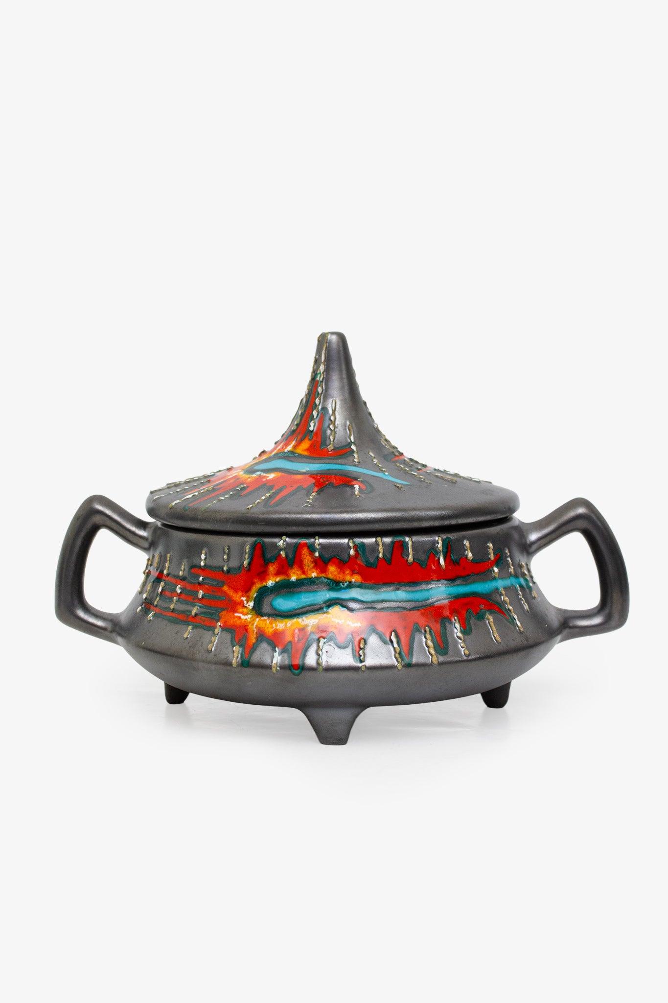 Vintage Bertoncello Ceramiche d'Arte snoeppot