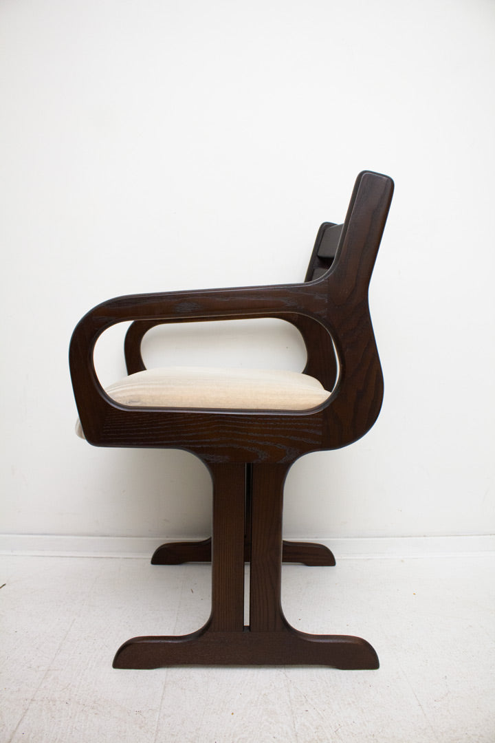 Vintage Deens design stoel Farstrup Møbler - wengé hout 