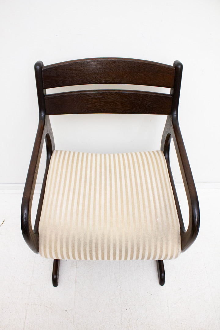 Vintage Deens design stoel Farstrup Møbler - wengé hout 