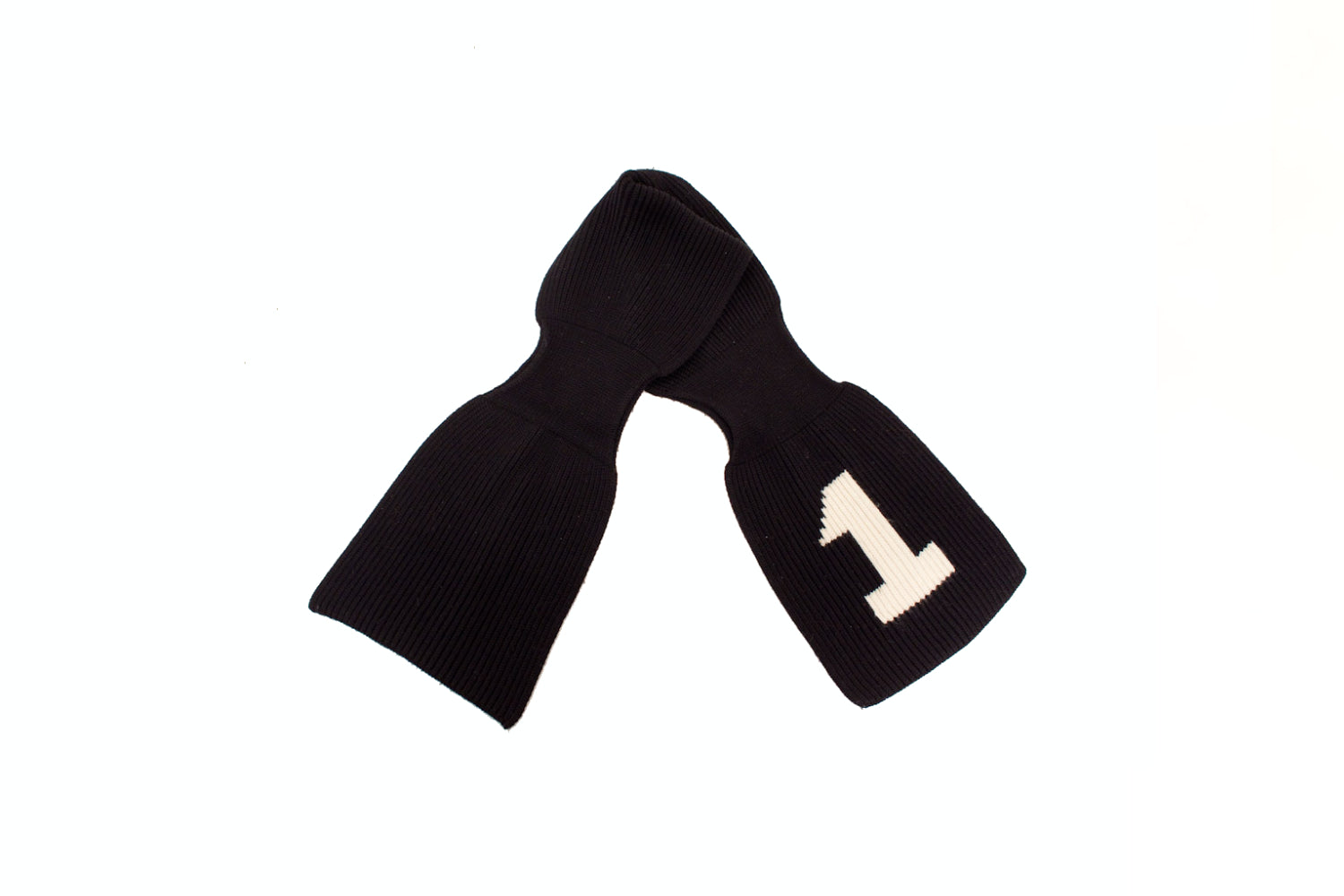 Vintage Dirk Bikkembergs gebreide heren shawl