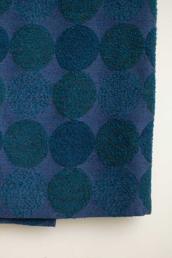 Vintage Dries van Noten pencil skirt blauw groen