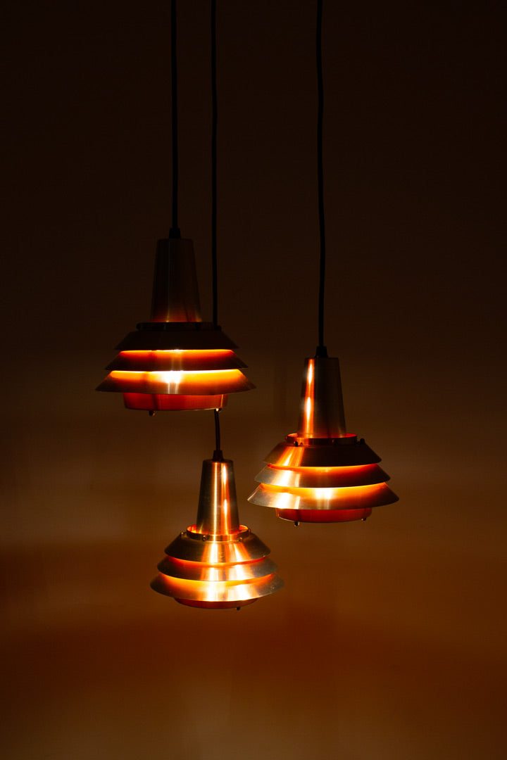 Vintage Space-Age cascade lamp door Lakro