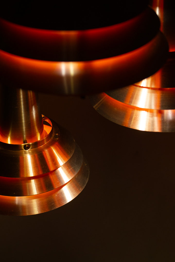 Vintage Space-Age cascade lamp door Lakro