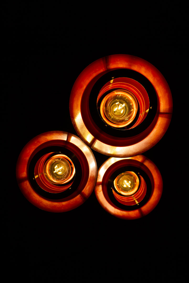 Vintage Space-Age cascade lamp door Lakro
