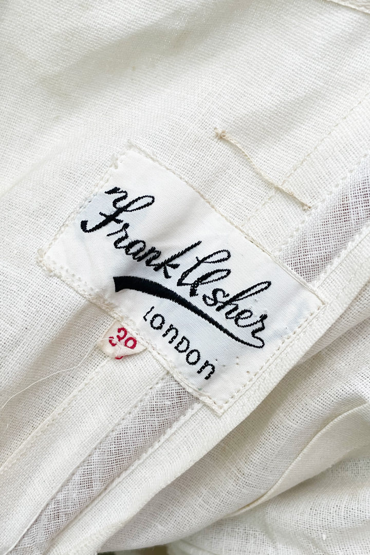 Vintage Frank Usher brocante bruidsjurk