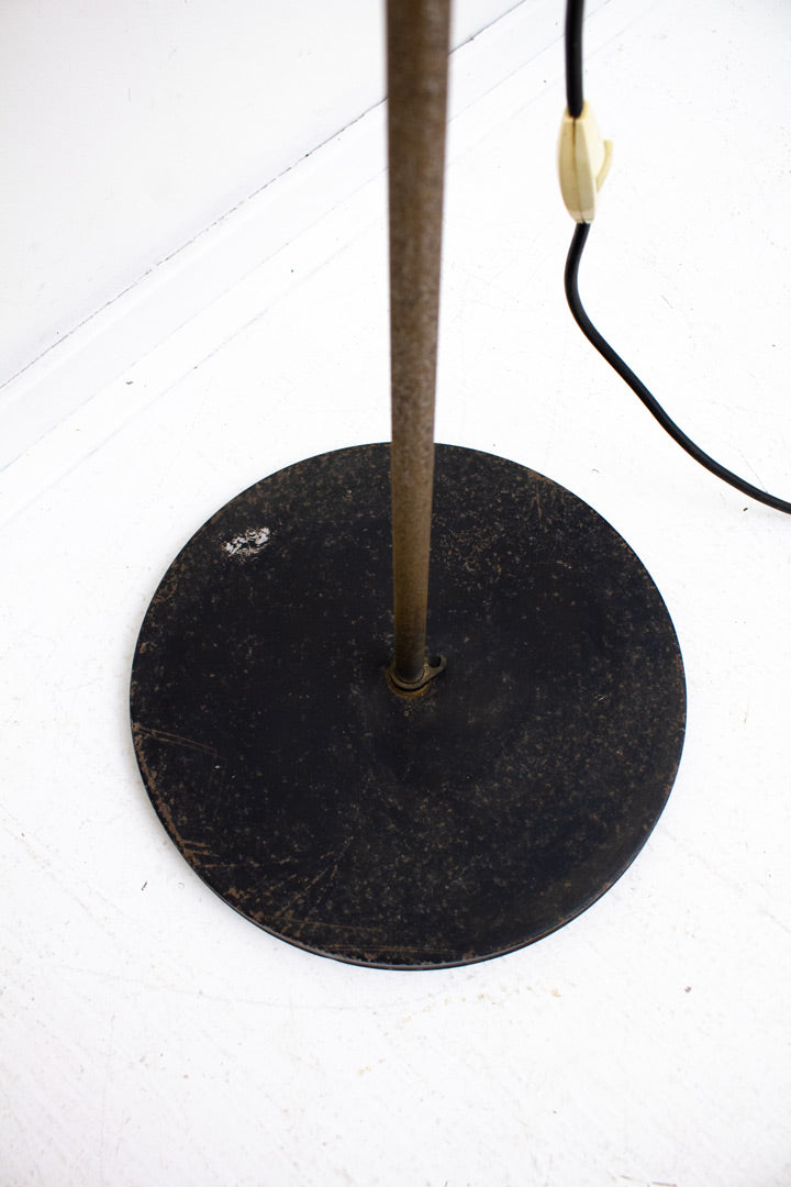 Vintage Gepo vloerlamp verchroomde bol