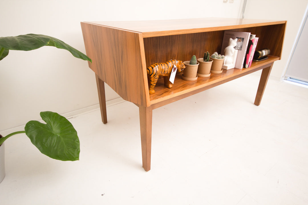 Vintage Grigat jaren 60 bureau met boekenplank