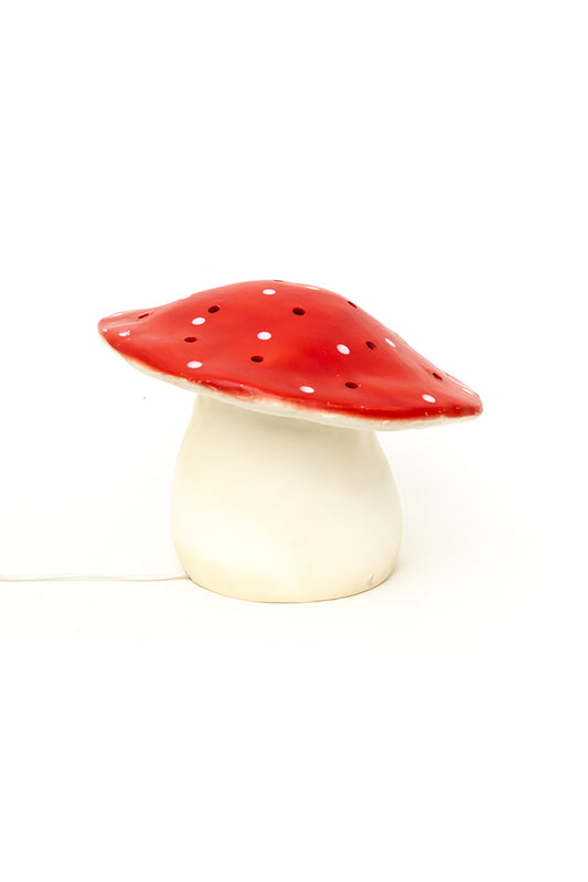 Vintage Heico paddestoel lamp vliegenzwam van kunststof