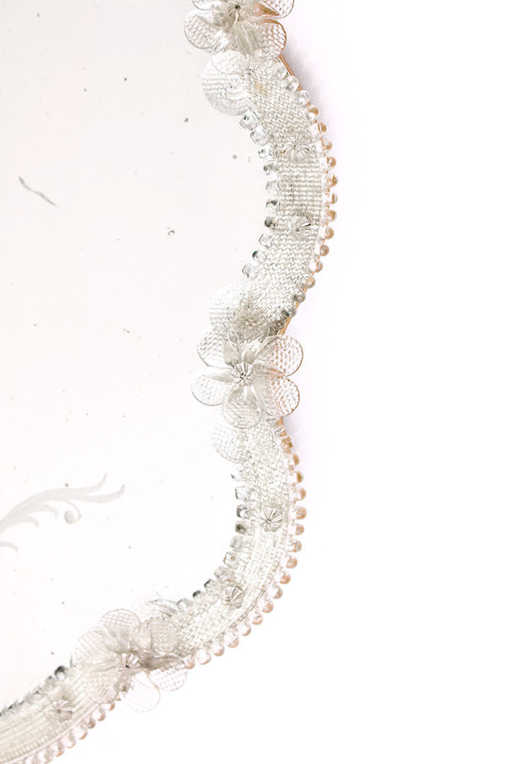 Vintage Murano spiegel Venetiaans
