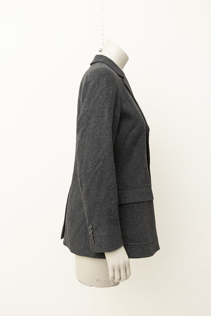 Vintage Ralph Lauren wolmix blazer grijs