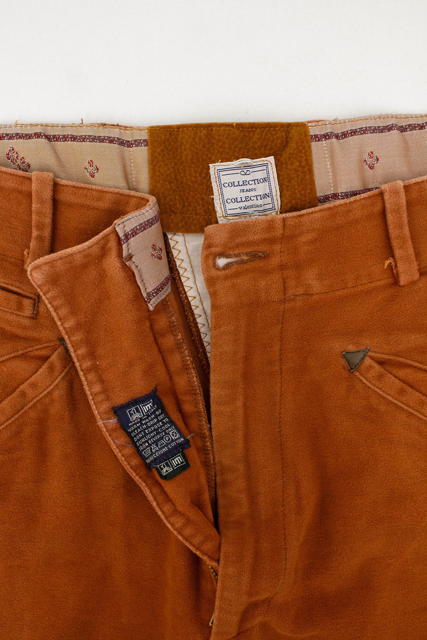 Vintage bruine 80’s Valentino Jeans jodhpur 