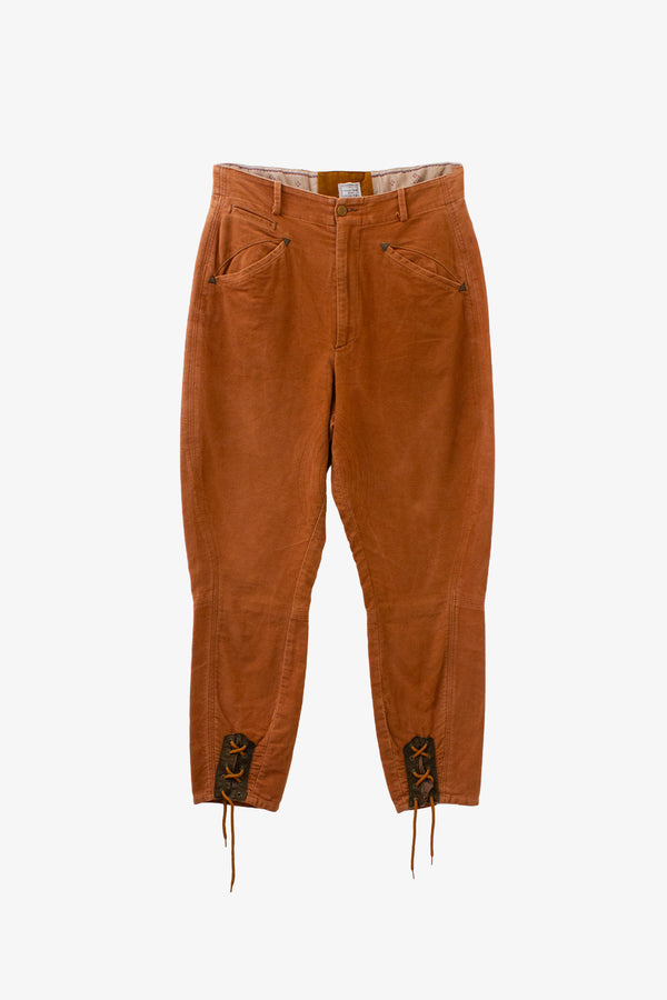 Vintage bruine 80’s Valentino Jeans jodhpur 