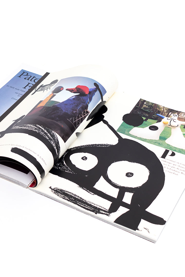 Vintage Vogue tijdschrift speciale editie Miro uit 1979