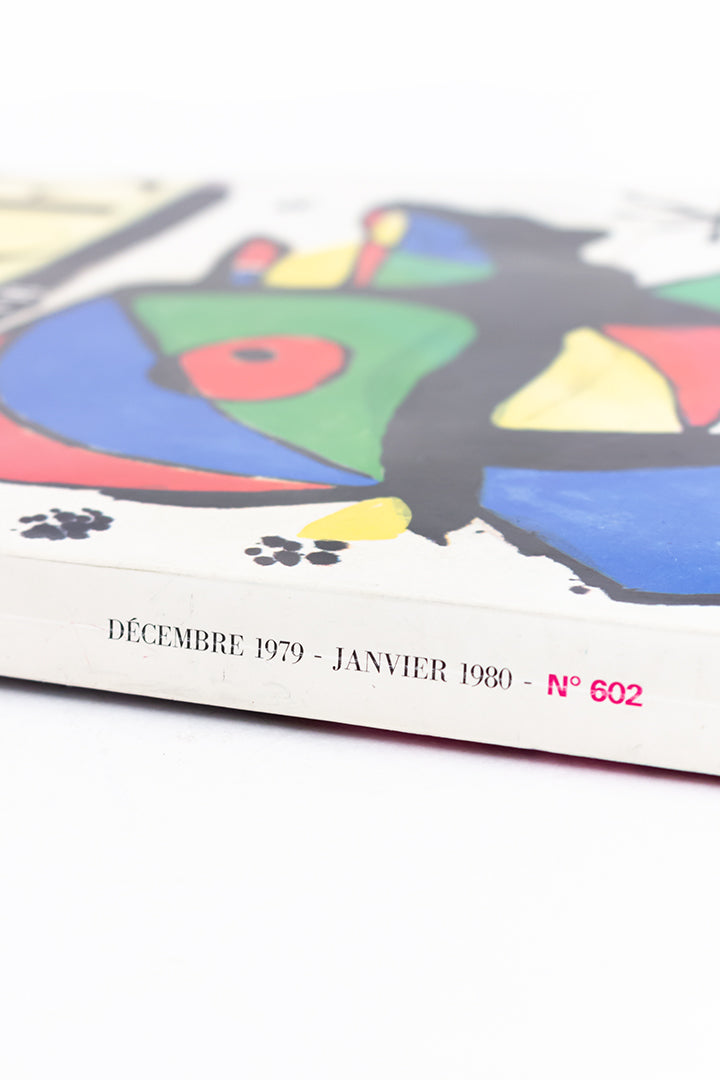 Vintage Vogue tijdschrift speciale editie Miro uit 1979
