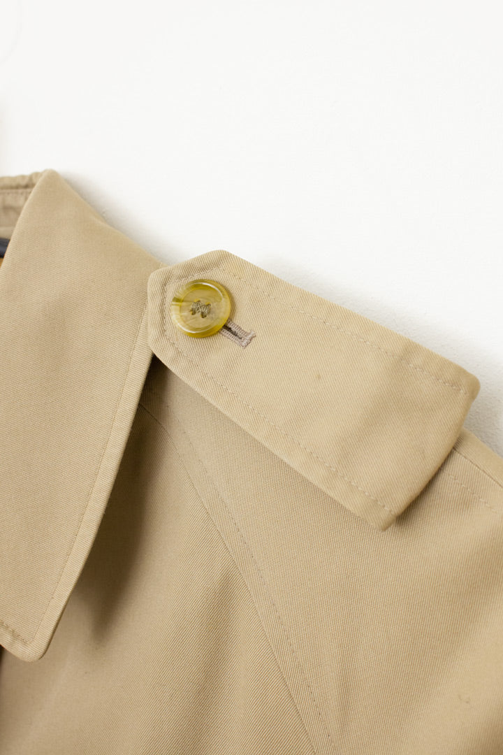 Vintage beige Burberry trenchcoat met ceintuur en uitneembare wintervoering
