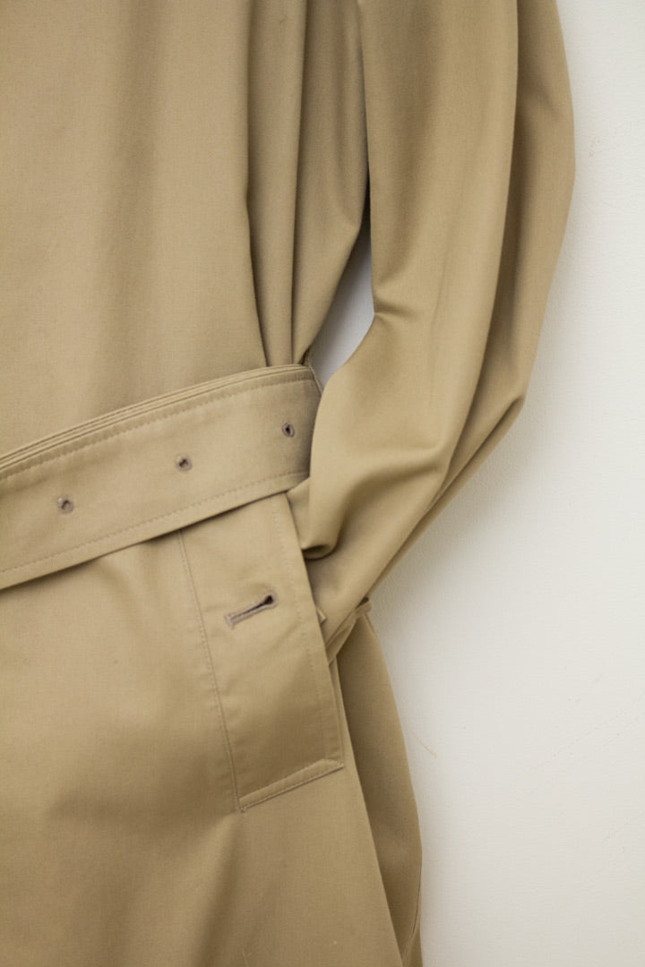 Vintage beige Burberry trenchcoat met ceintuur en uitneembare wintervoering