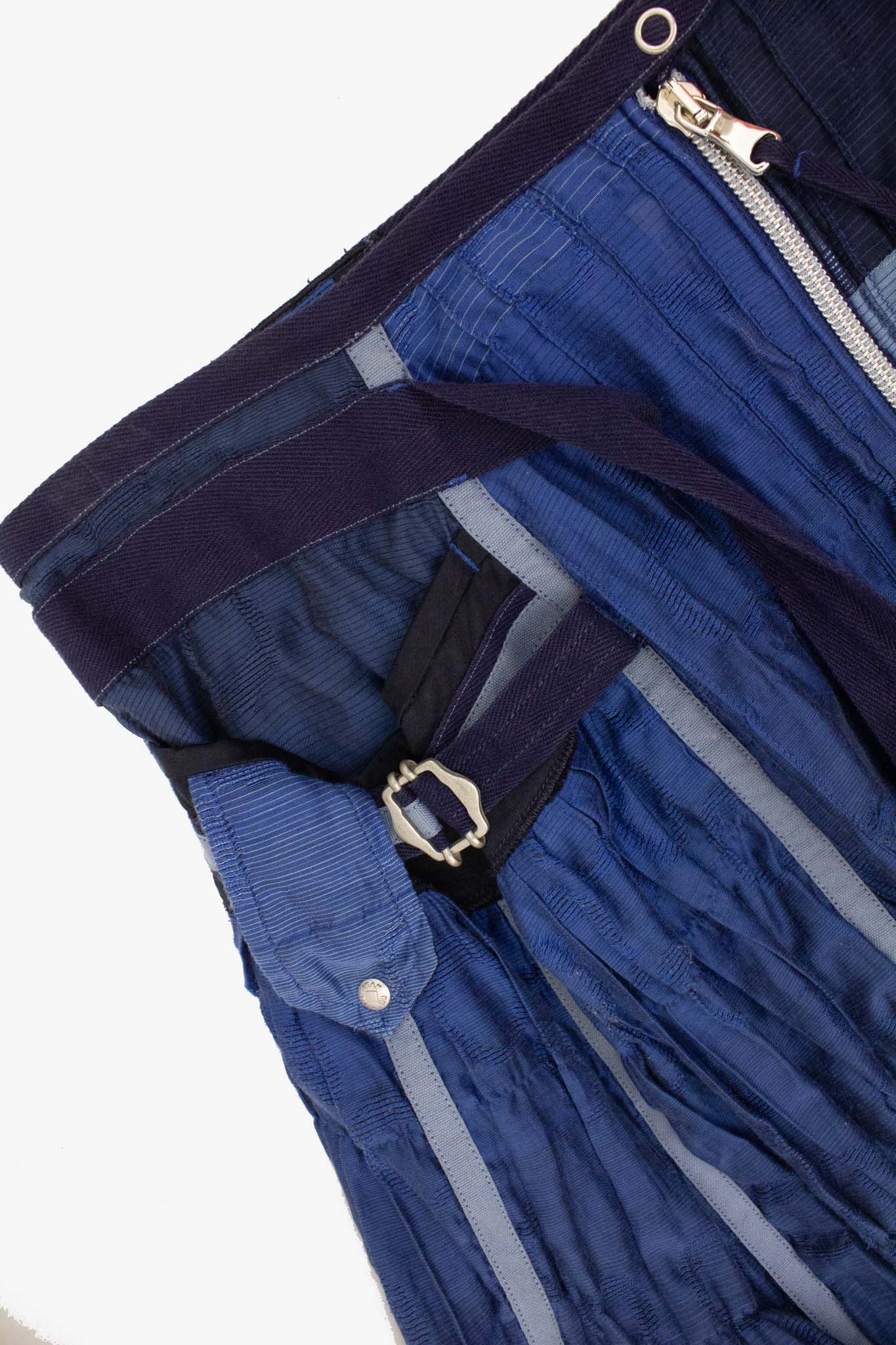 Vintage blauw Marithé + François Girbaud ballonrokje