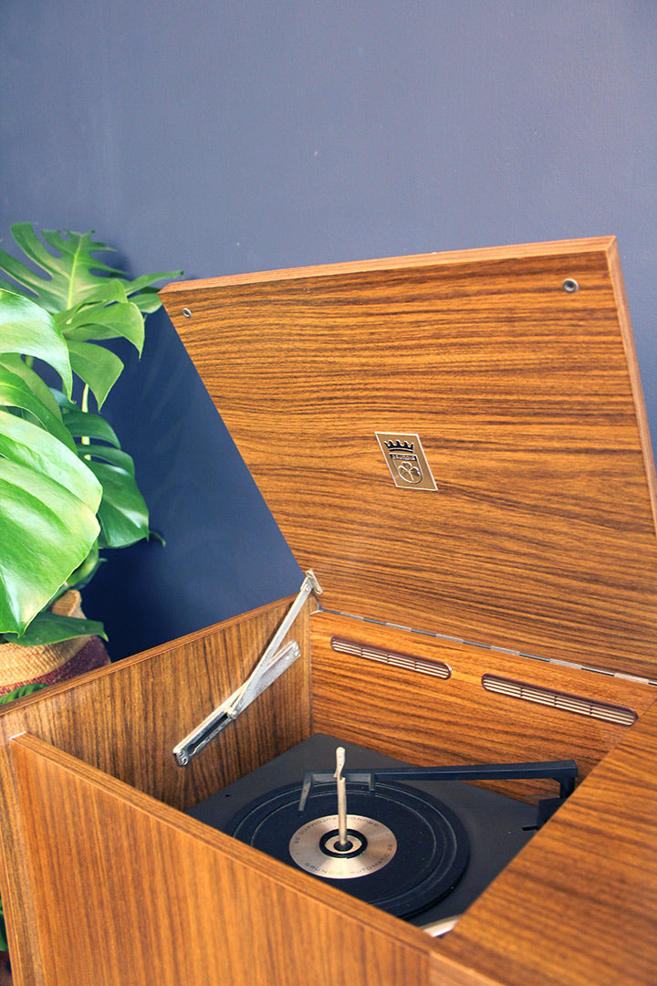Vintage dressoir radiomeubel Grundig