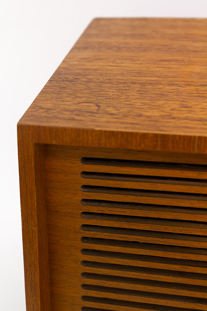 Vintage houten radio Philips Sirius jaren 60