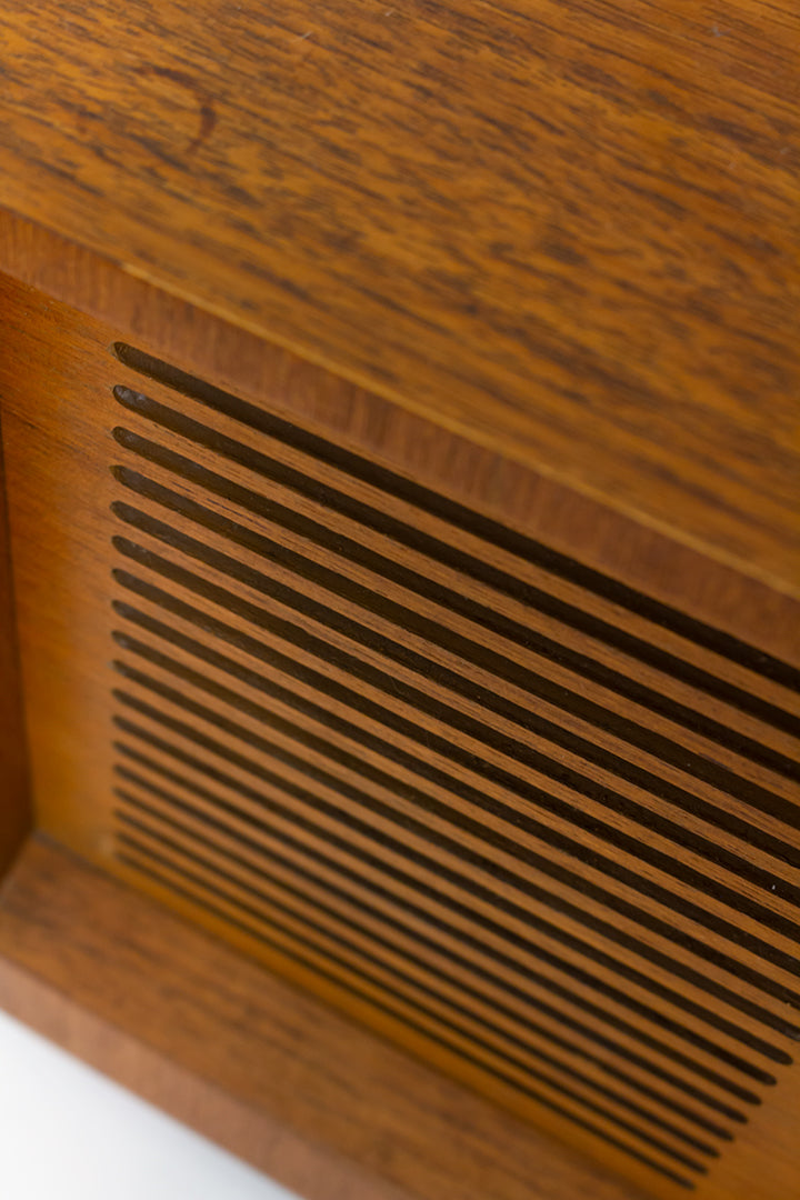 Vintage houten radio Philips Sirius jaren 60