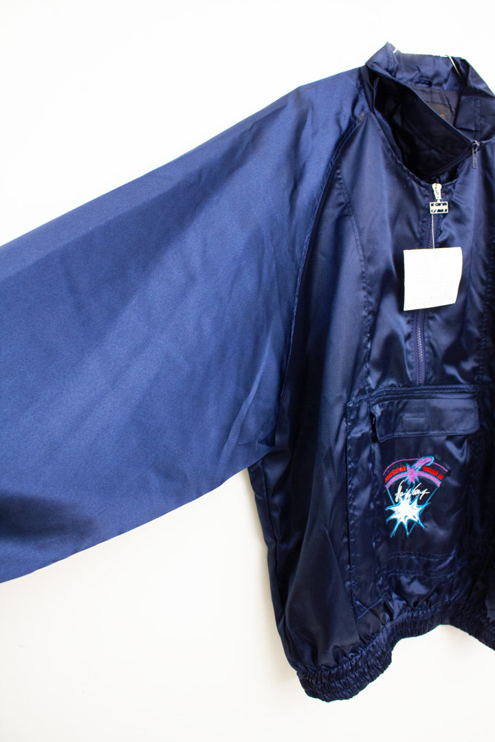Vintage jaren 80 navy Fong Leng jas