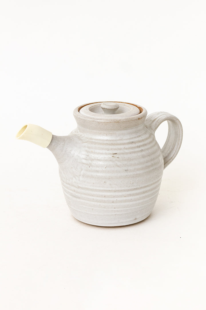 Vintage keramieken koffie/thee servies met kopjes en karaf