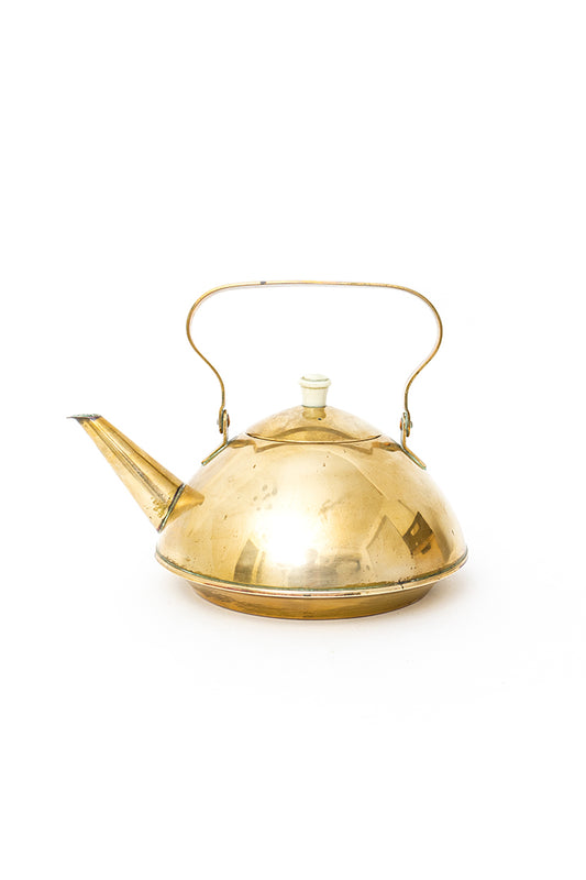 Vintage koperen waterketel Metawa Holland
