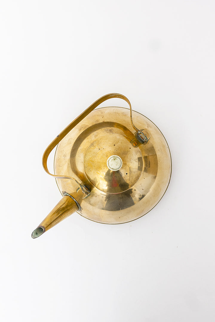 Vintage koperen waterketel Metawa Holland