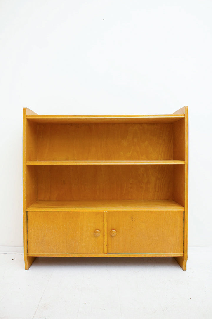 Vintage laag boekenkastje