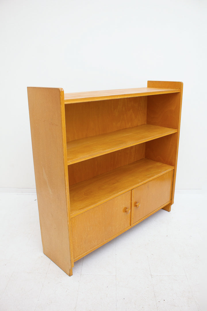 Vintage laag boekenkastje