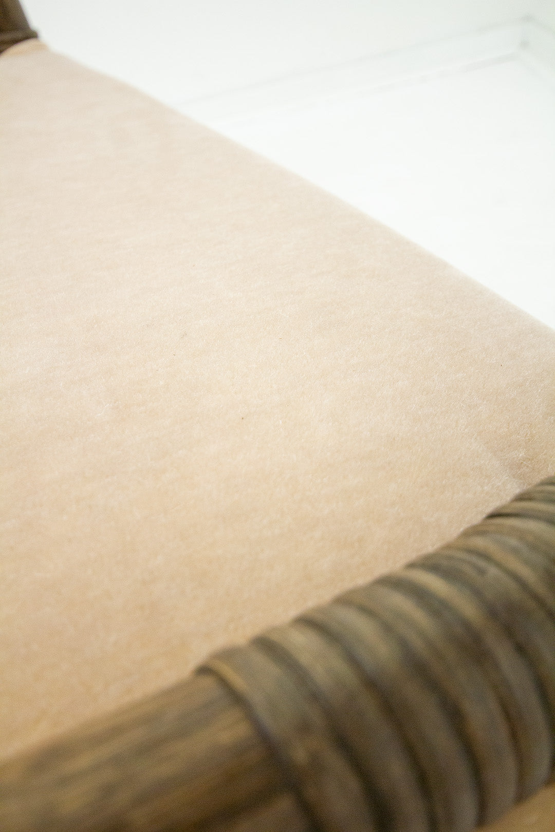 Vintage lage rotan fauteuil x Froufrous