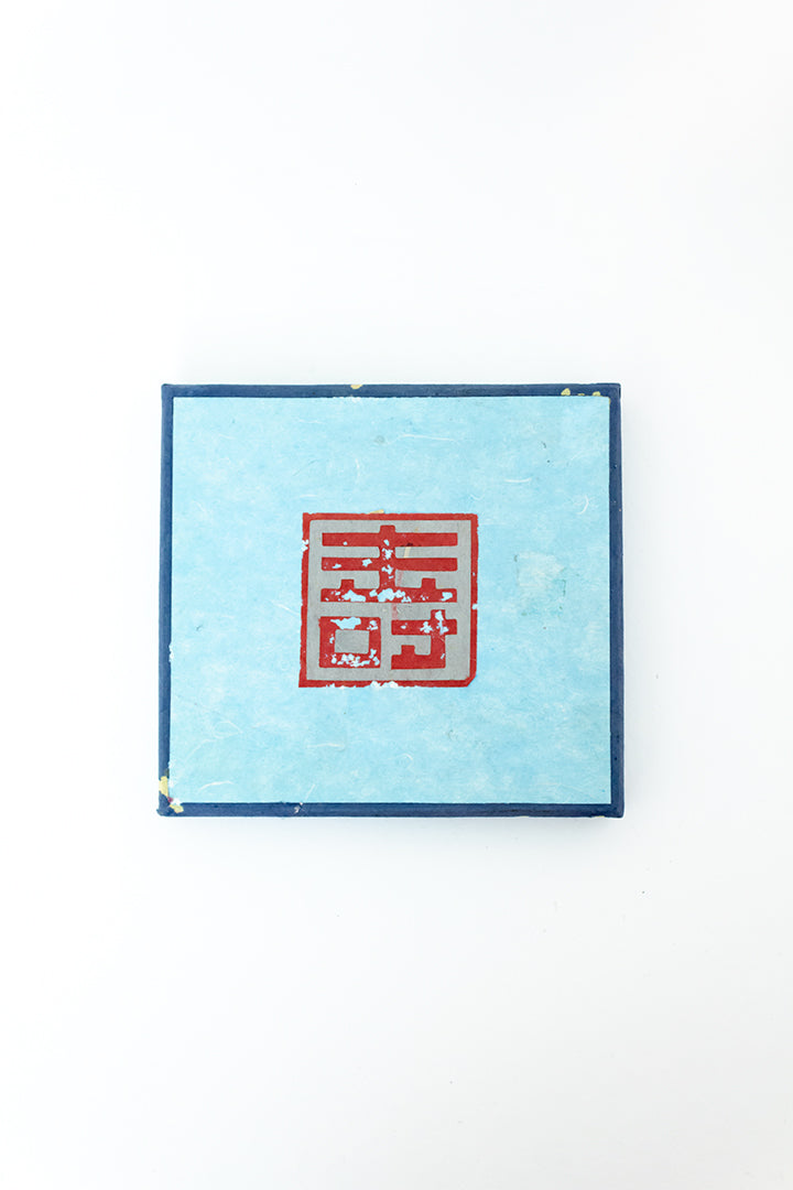 Vintage lepels van verguld messing met cloisonné versiering Saechen Fons Koreaans