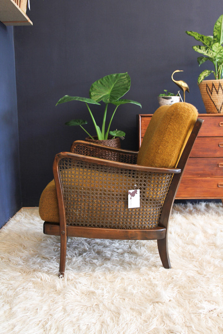 Vintage leunstoel / rookstoel / fauteuil jaren 50