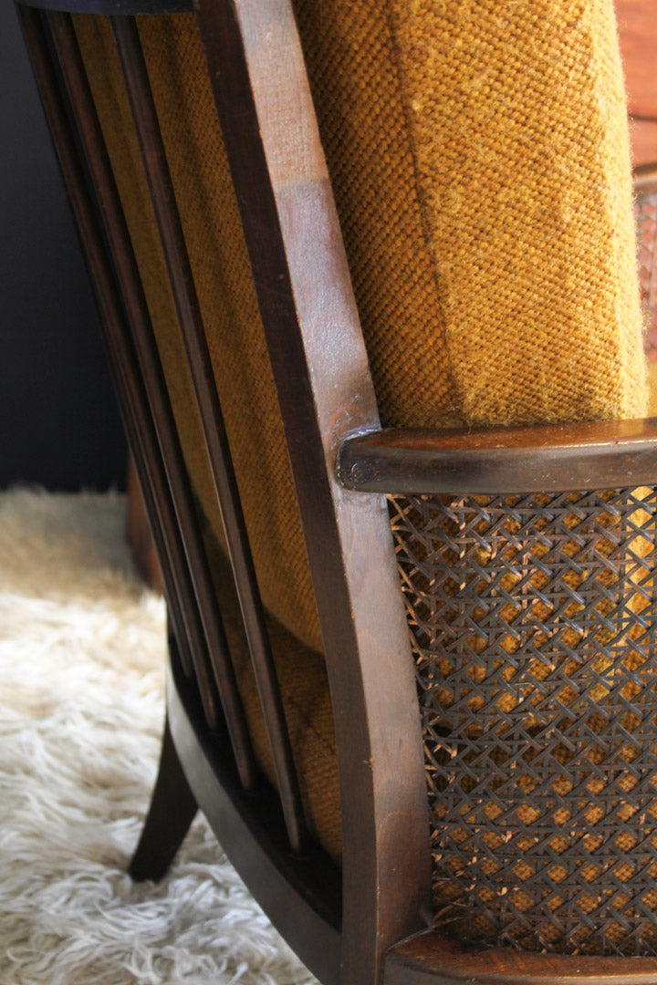 Vintage leunstoel / rookstoel / fauteuil jaren 50