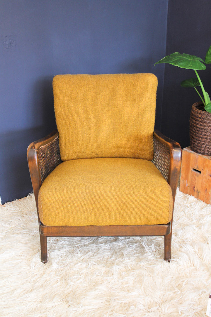 Vintage leunstoel / rookstoel / fauteuil jaren 50